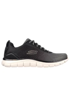 Sneakers Vegan Nere e Verdi Con Memory Foam Skechers Track - Ripkent