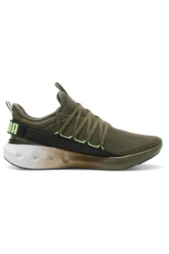 Sneakers verde oliva in mesh Puma Softride Carson Fresh