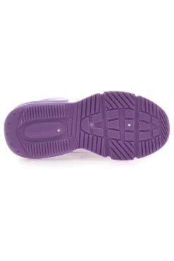 Sneakers Viola Con luci e Strappo in Velcro Frozen D11551M