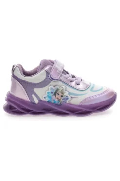 Sneakers Viola con Stampa di Frozen e Suola con Luci FROZEN D4310599T