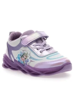 Sneakers Viola con Stampa di Frozen e Suola con Luci FROZEN D4310599T