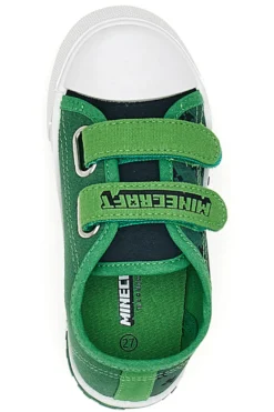 Sneaker verde con luci Minecraft K14666