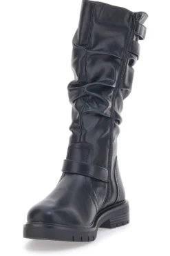 Stiefel mit gekräuseltem Obermaterial Cafè Kosten 1504