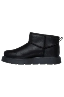 Stivaletti alla caviglia neri con pelo Skechers Keepsakes Lite - Snowbird