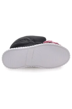 Stivaletti Animalier Neri Imbottiti Freddy 7558