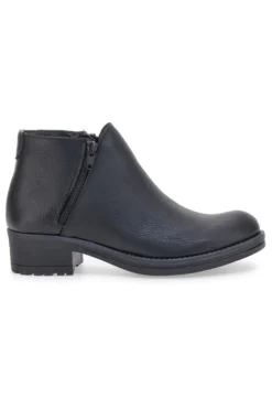 Stivaletti Ankle Boots Neri In Vera Pelle Made In Italy Pittarello Elite N89