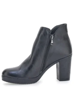 Stivaletti Ankle Boots Pittarello Class 307 Nero Vera Pelle