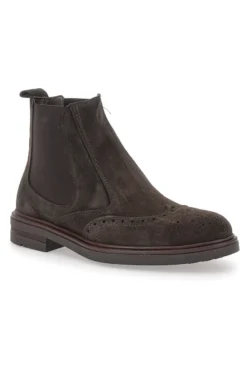 Stivaletti Beatles Marroni In Vera Pelle Pittarello Class 044