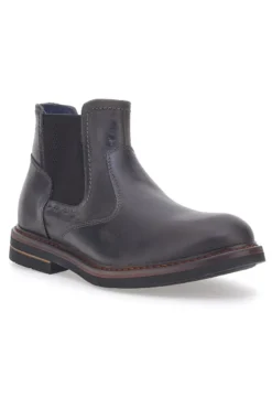 Stivaletti Beatles Marroni Out Put 72064 Vera Pelle