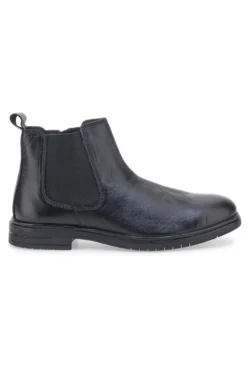 Stivaletti Beatles Neri Con Cerniera Max Dillan 600