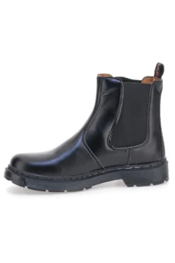 Stivaletti Chelsea Neri In Vera Pelle GAS 421510