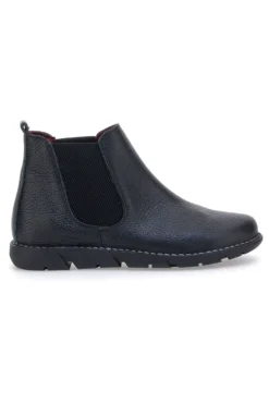 Stivaletti Chelsea Neri in Vera Pelle Pittarello Tierra 30756
