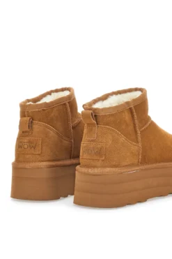 Stivaletti con Flatform Wow Pittarello 3166 Camel