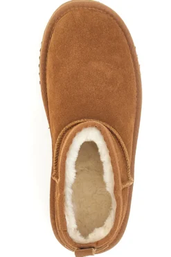 Stivaletti con pelo camel PITTARELLO WOW 3550