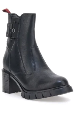 Stivaletti con Tacco Neri 2301