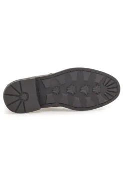 Stivaletti marroni in pelle con inserti elasticizzati Pittarello Focus 042
