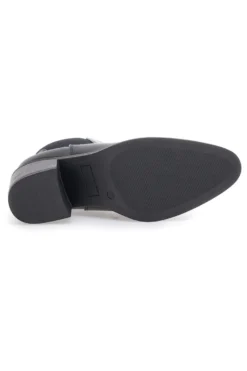 Stivaletti Neri con Elastici Laterali e Tacco Largo Pittarello Capsule 24186006
