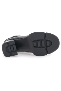 Stivaletti neri con gambale risvoltato alti SWISH 1X