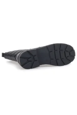 Stivaletti neri con ricamo decorativo PITTARELLO CAPSULE 24222005