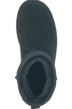 Stivaletti neri in vera pelle con pelo interno stile pantofola Pittarello wow 3551