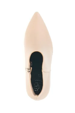 Stivaletti nude con tacco Mon dieu B1929Q20