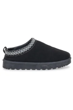 Stivaletti Pantofole con Pelo Nere Pittarello Love 1859