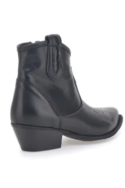 Stivaletti Texani Neri Bassi Made in Italy PITTARELLO LOVE TEX925