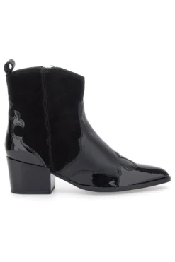 Stivaletti Texani Neri In Vera Pelle PITTARELLO GLAM 54265