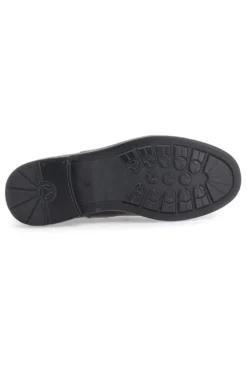 Stivaletto nero con elastici laterali JOHES LAND 180141