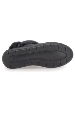 Stivaletto Nero Con Pelo Inblu WG022214