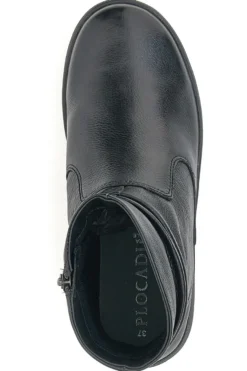 Stivaletto Plocadi 17801 Nero Vera Pelle
