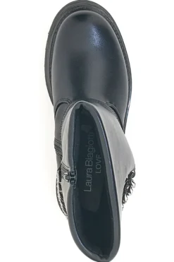 Stivali neri con catena decorativa Laura Biagiotti AG1763116712