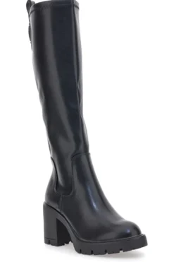 Stivali neri con platform e tacco largo Pittarello Capsule BT24182023B