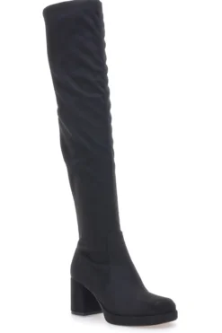 Stivali Neri da Donna spora il ginocchio Con Tacco Pittarello Couture 43105