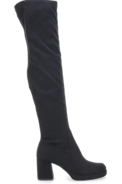 Stivali Neri da Donna spora il ginocchio Con Tacco Pittarello Couture 43105