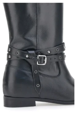 Stivali Pittarello Look 89310 Neri Vera Pelle