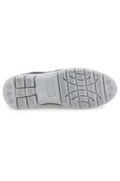 Stringate Grigie con Tomaia in Pelle e Mesh JERPOINT 99