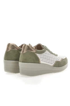 Stringate Marroni con Platform e Lacci Elastici PRIMA RIGA MDSS25T13