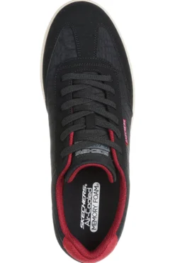 Stringate Nere con Soletta in Memory Foam SKECHERS PLACER VINSON