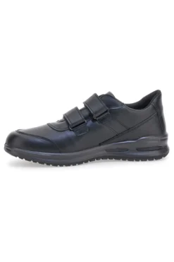 Stringate nere con strappi in velcro Made in Italy MARCO BRANDI 308