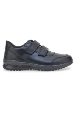 Stringate nere con strappi in velcro Made in Italy MARCO BRANDI 308