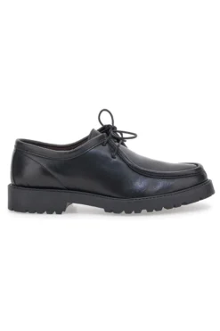 Stringate Nere in Vera Pelle Pittarello 1505