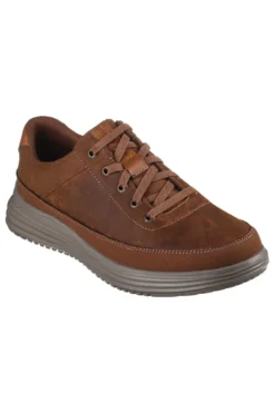 Stringate Skechers Proven Aldeno Marrone