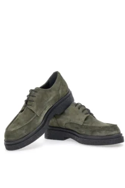 Stringato verde scamosciato PITTARELLO CLASS 510