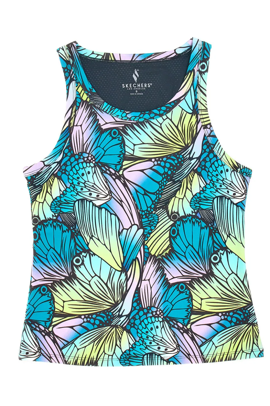 Top Canotta Multicolore Skechers Shelf Bra Tank