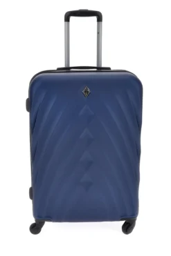 Trolley blu rigido medio 4 ruote 2T2L 155/M