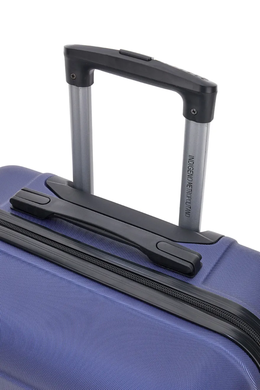 Trolley blu rigido TSA 4 ruote Indigeno Metropolitano 177/M