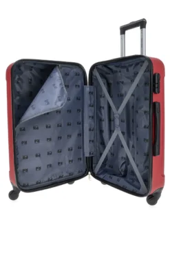 Trolley grande bordò rigido con ruote piroettanti Prima Riga PR161/G