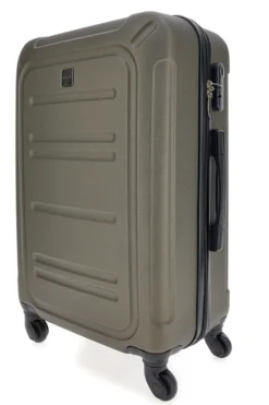 Trolley grande bronzo scuro rigido con ruote piroettanti Prima Riga PR161/G