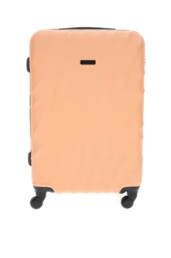 Trolley medio arancione rigido con ruote multidirezionali Prima Riga PR158/M